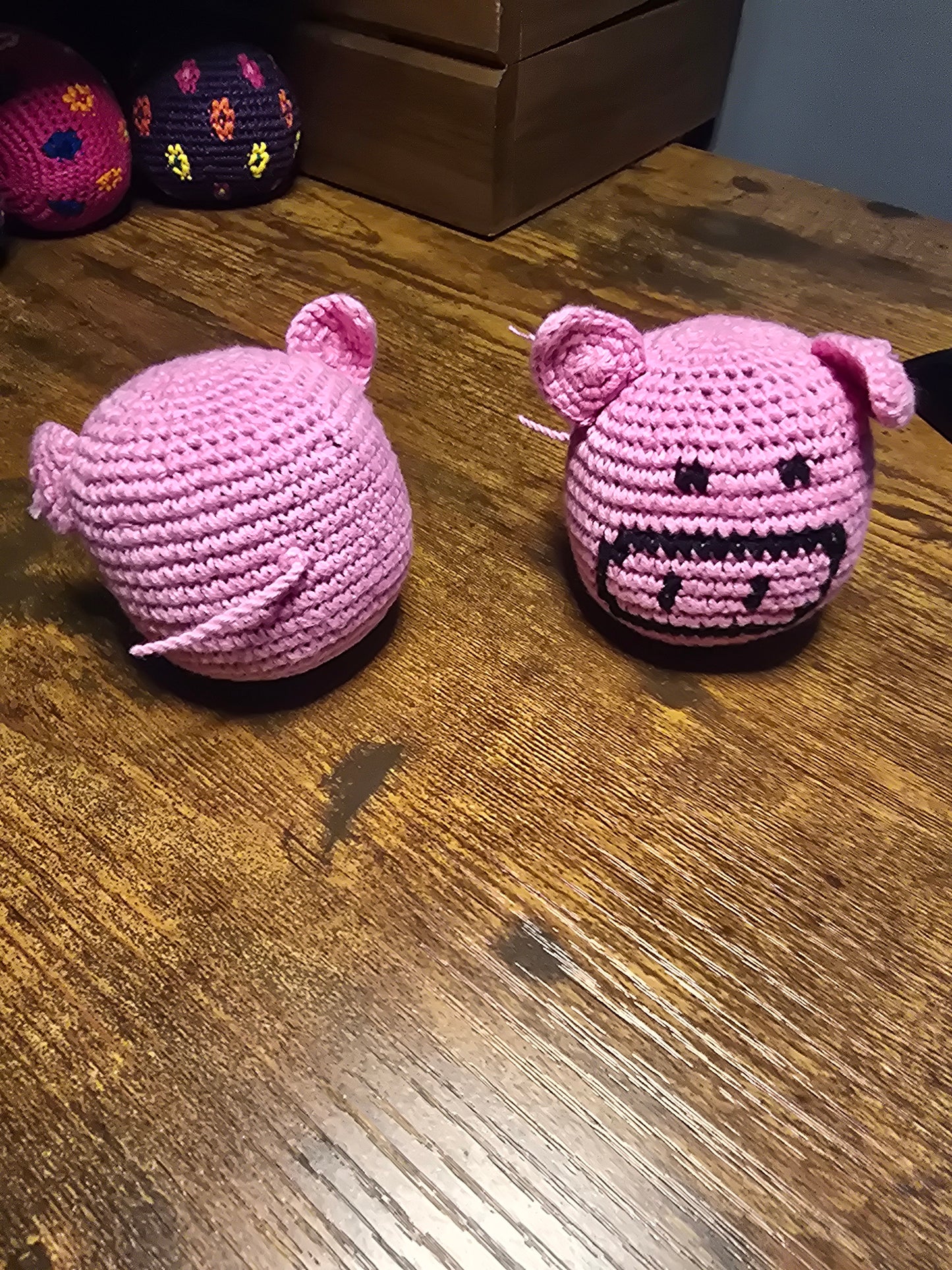 Pig hackysack footbag