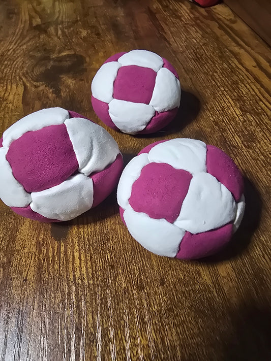 8-panel pellet footbag