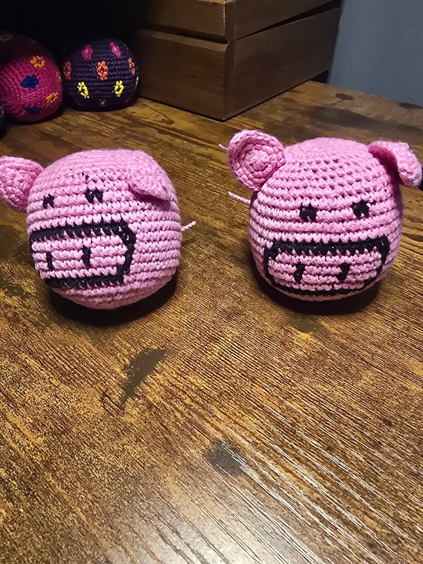 Pig hackysack footbag