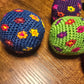 Mini flower hackysack footbag