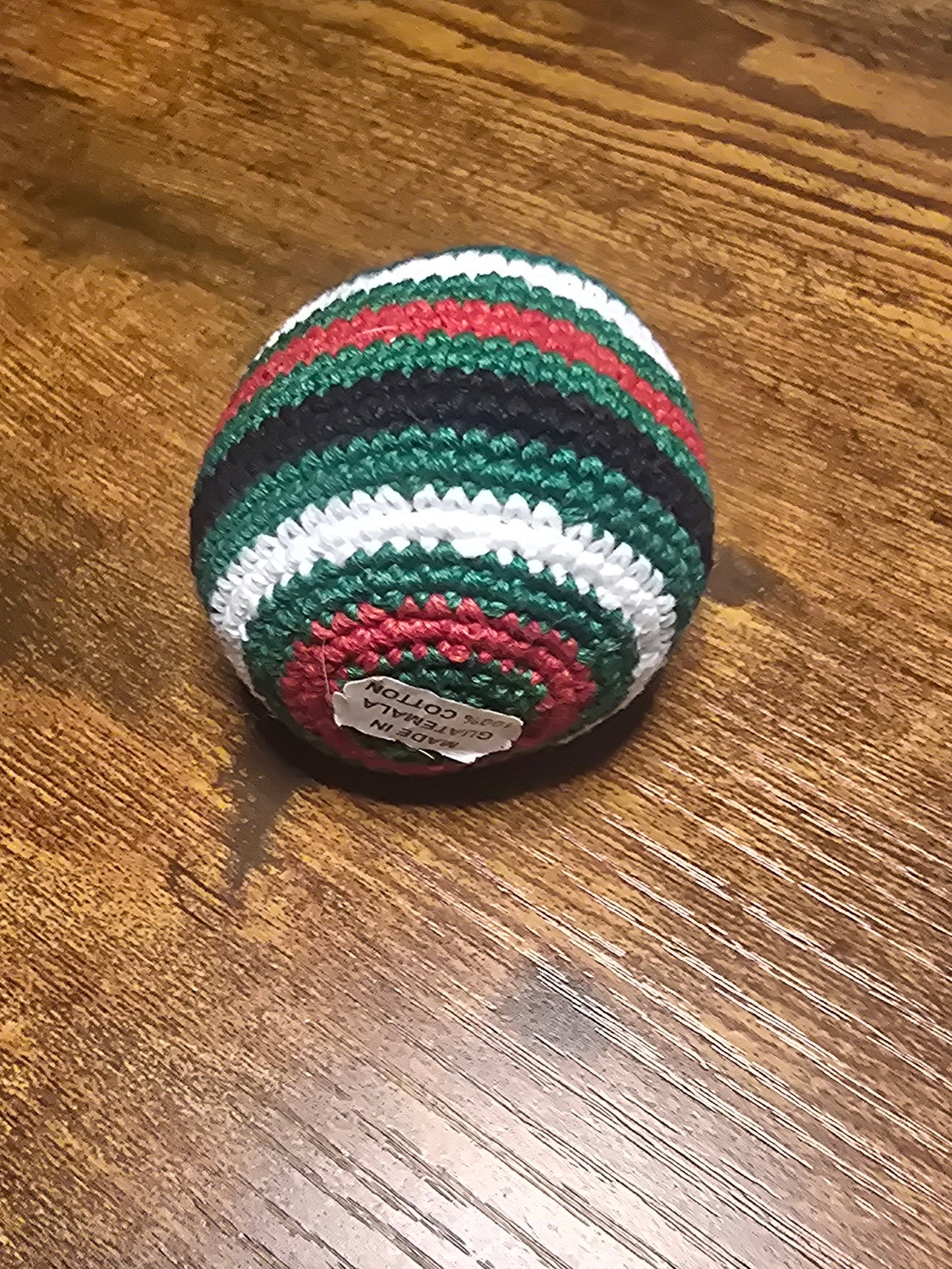 Rising sun footbag hackysack