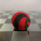 Spiral Footbag hackysack juggle foot bag hacky sack