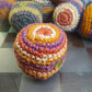 Hempster natural Hemp bead hackysack hand made juggling footbag hacky sack